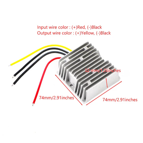 Régulateur de convertisseur d'alimentation élévateur DC 12V à 13.8V 15A 207W étanche