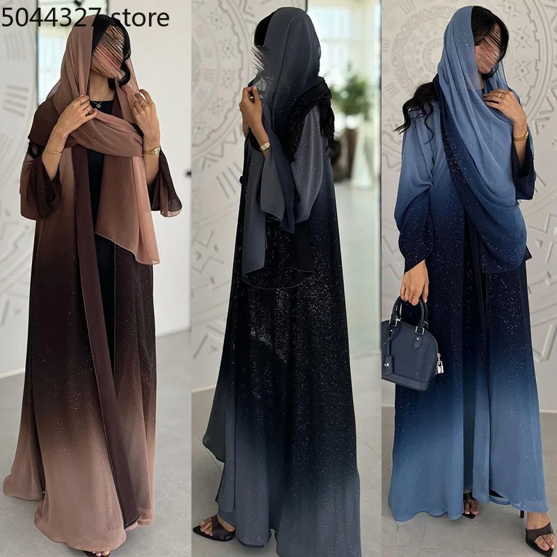 Robe Abaya à Manches Sulfpour Femme Musulmane - Vêtement de Prière Turquie - image de produit 0